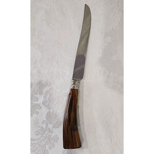 Vintage E. Parker & Sons Knife Sheffield England Bakelite Butterscotch Handle